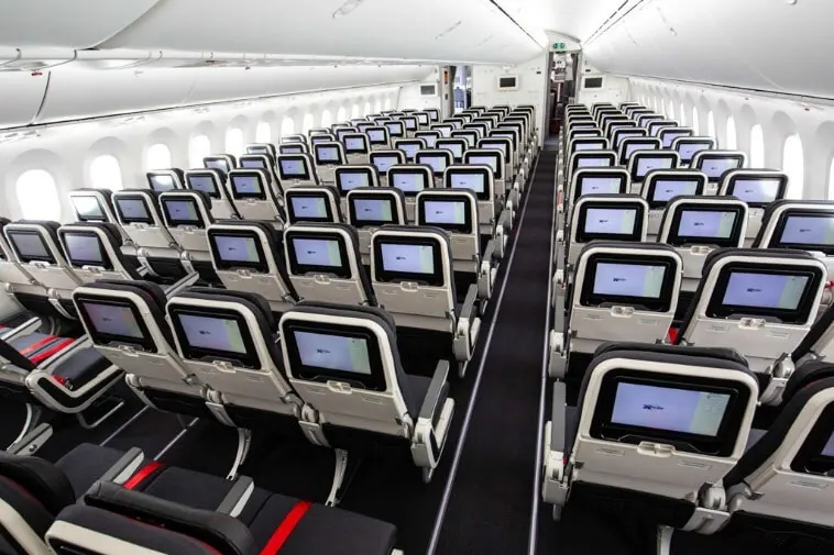 Turkish Airlines cabine